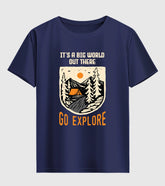 Go Explore Unisex Half Sleeve T-Shirt